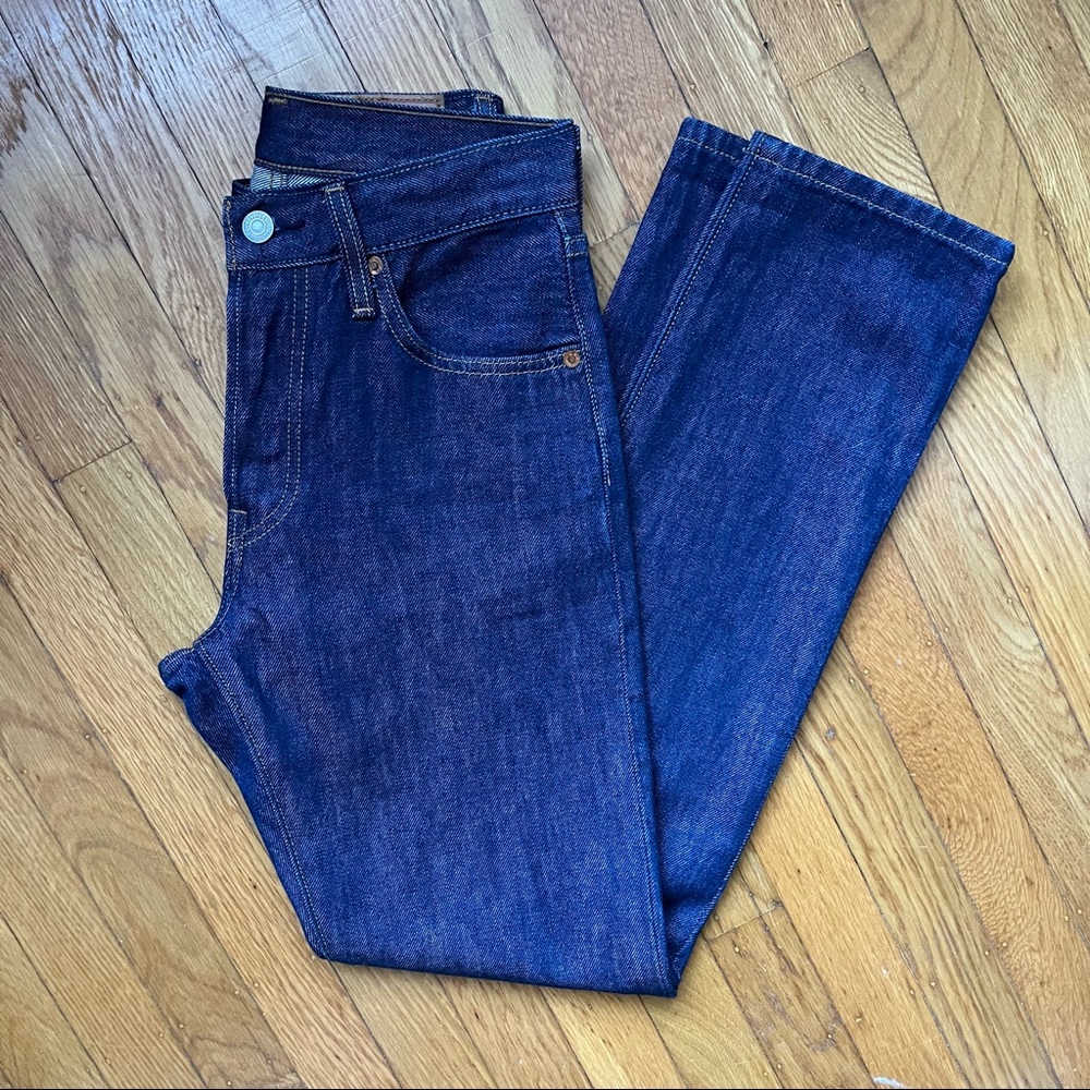 Levi’s Premium 501, 24x30, dark blue wash, brand new!